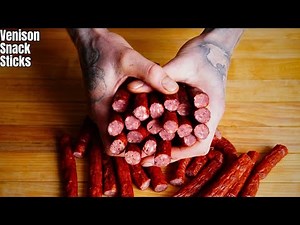 Venison Bourbon BBQ Snack Sticks