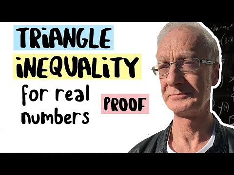 Proving the triangle inequality, math proofs, Learn to do mathematical proofs