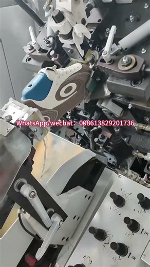 Qifeng toe lasting machine#automatic shoe lasting machine#sneaker making machine