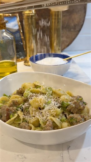 Sausage broccoli pasta #pastatime #dinnerideas #familydinner #pasta