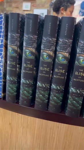 We had a great day with Scott Reintgen this last Tuesday! If you haven’t read The Last Dragon on Mars then what are you waiting for? If you have come grab book two, The Rise of Neptune! We have confirmation that there will be a book 3 😏 We have some extra signed stock so come in or order online. We ship all over the world 🌎 | The King's English Bookshop