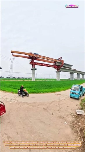 High-Speed Railway Bridge Girder Erection
