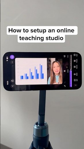 How to set up an online teaching studio with your phone