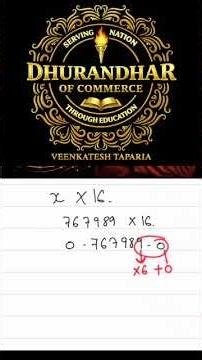 Vedic Maths Trick: Multiply by 16 Fast (Ep. 7) | Useful for SSC, CAT, SAT & GRE etc.