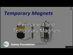Permanent and Temporary Magnets, General Science Lecture | Sabaq.pk