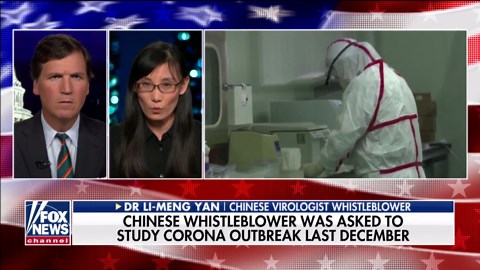 FILE: Coronavirus whistleblower telling Tucker Carlson in September, 2020 that she believed the COVID-19 was manufactured in Wuhan lab