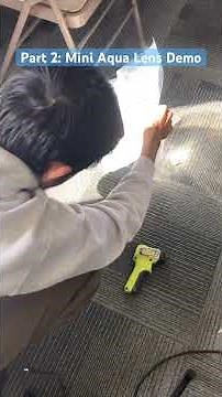 Part 2: Mini Aqua Lens Demo and Tutorial #science #diy #solar #engineering