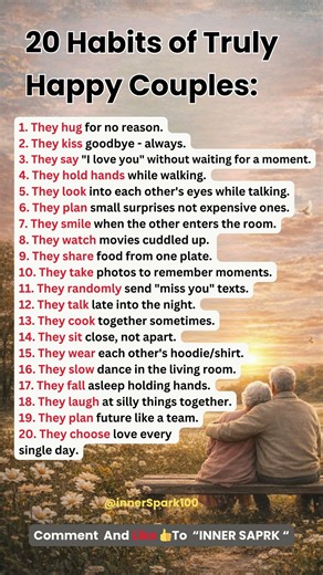20 Habits of Truly Happy Couples (Real Love Looks Like This)