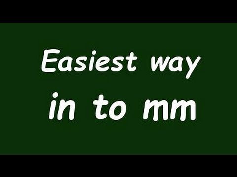✅ Convert Inch to Milimeter (in to mm) - Formula, Example, Convertion Factor