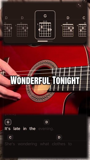Easy Guitar Tutorial: Wonderful Tonight for Beginners