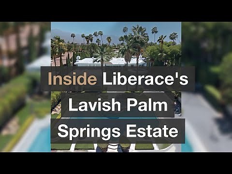 Inside Liberace's Lavish Palm Springs Estate