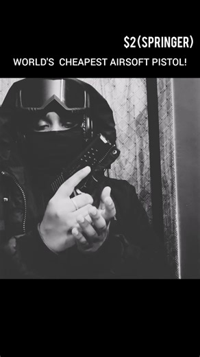 Cheapest Airsoft Springer Pistol | #shorts #airsoft #cheap #hobby