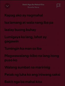 Bakit Nga Ba Mahal Kita — Full Tagalog Lyrics & Covers