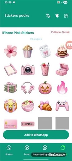 Stickers, Status Saver