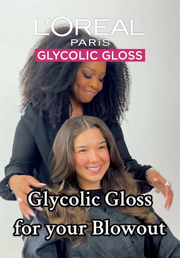 Achieve a Beautiful Blowout at Home with Glycolic Gloss