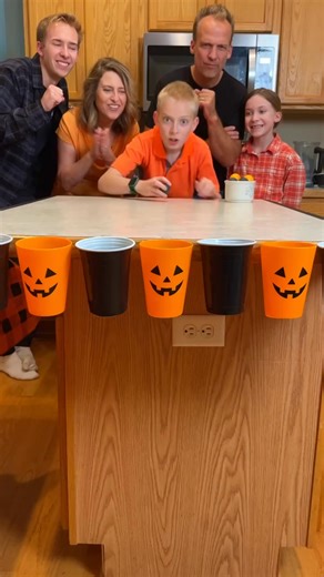 Perfect Party Game for Halloween 🎃 PART 1 Dad, mom, and the whole family play funny Halloween party game for fun and spooky prizes. Roll the ball into the cup to see which prize you win. One of the cups gives you a special golden prize better than all the rest. "🎬 This video was produced by Network Media and Benson Bros" | Play Together Stay Together