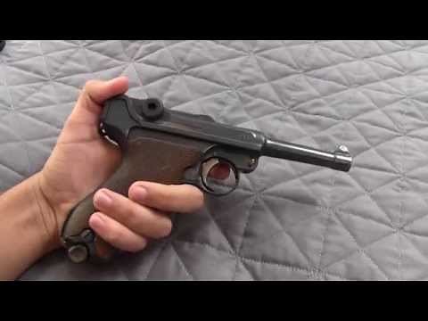 WWI 1916 Deactivated German Luger Preview