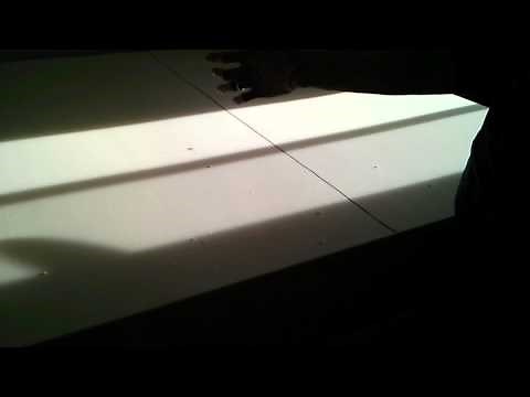 How to cut A Tempurpedic bed in half (part 1)