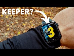 APPLE WATCH SE Nike Edition || First run and impressions || 4K