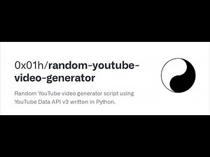 Doing 1 2 3 4's on the Random YouTube Video Generator #8