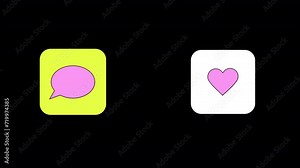 Interface Elements is a versatile collection of animated icons, perfect for enhancing social media content, digital presentations, or software demonstrations. Full HD resolution and alpha channel incl