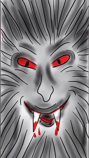 How to Draw a werewolf | step by step #drawing #art #shortsfeed #shorts