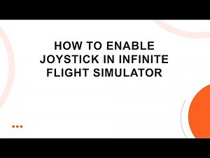 How to Enable Joystick in Infinite Flight Simulator
