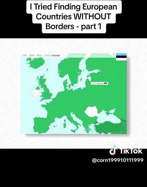 Finding European Countries Without Borders