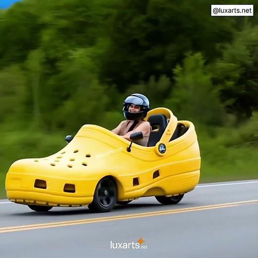 Crocs Shoe Shaped Car: Drive in Style with This One-of-a-Kind Design