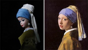barbie recreations of art classics