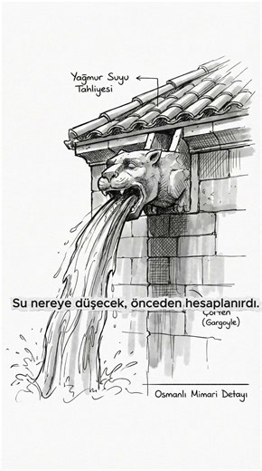 Bu Bir Süs Değil | Osmanlı Mimarisinde Çörten #mimarlık #architecture #osmanlımimarisi #shorts