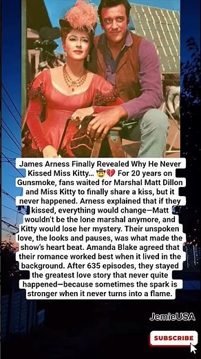 Why Matt and Miss Kitty Never Kissed Even After 20 Years on Gunsmoke