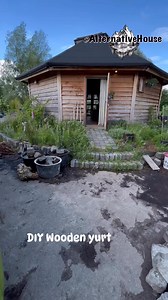 86K views · 1.4K reactions | DIY Wooden yurt | Alternativehouse | Facebook