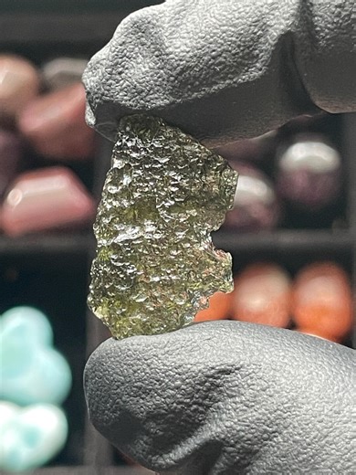 Genuine Moldavite From Czech Republic (835) - Etsy