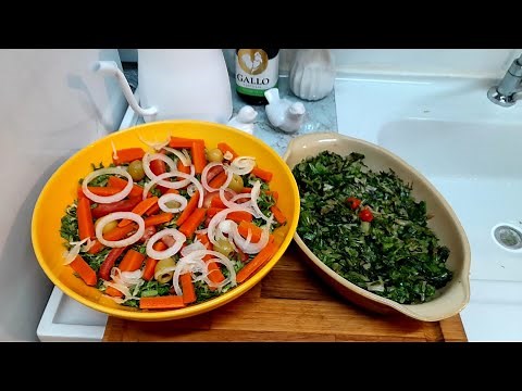 Chicória Sem Amargo / Refogada e Salada