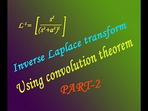 Convolution theorem finding inverse Laplace transform example(PART-2) by easy maths easy tricks