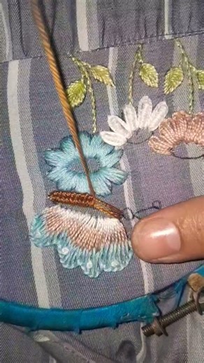 butterfly embroidery tutorial #taanka