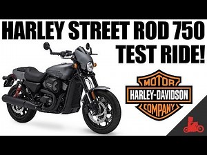 Harley-Davidson Street Rod 750 Test Ride! (2017)