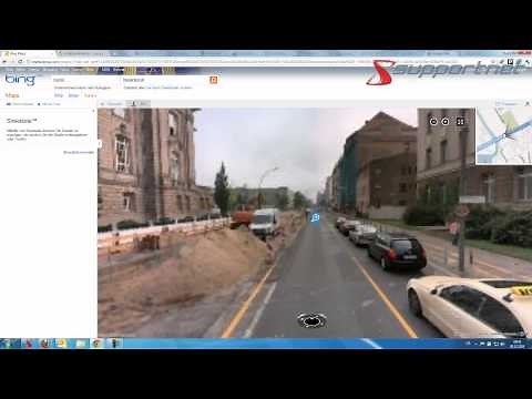 Vergleich: Microsoft Bing Streetside und Google Maps Streetview von Supportnet News