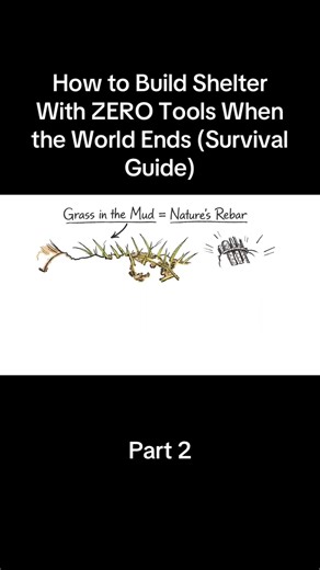 Build Shelter Without Tools in Survival Situations