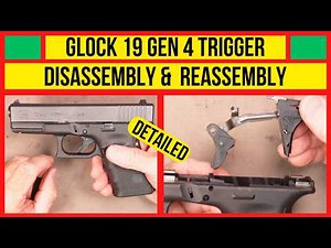 Glock 19 Gen 4 Trigger Disassembly for Cleaning (Easier than you think)