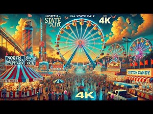 Exploring the North Carolina State Fair in Stunning 4K: A Visual Feast
