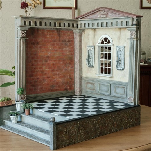 Handmade Artistic Dollhouse Scale 1/6 for Blythe and Similar Dolls. - Etsy