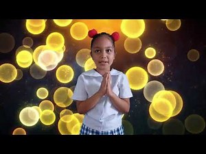 Kindergarten Moving Up Prayer by Alexandra Nichole Ecleo of Giporlos Central School