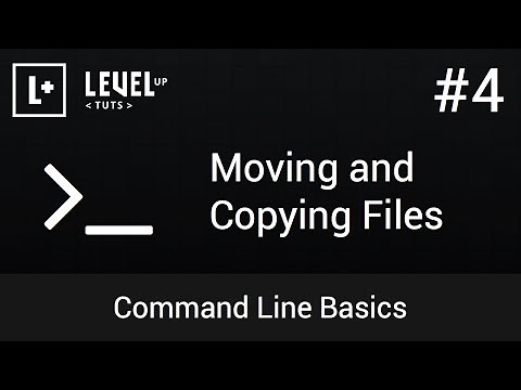 Command Line Basics #4 - Moving and Copying Files