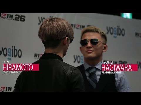 RIZIN史上最も盛り上がった平本蓮と萩原京平の煽り合いが面白すぎた