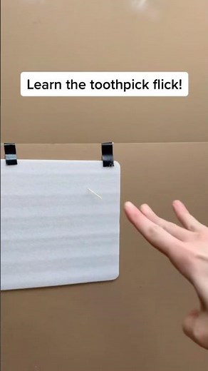 toothpick flick shooting tutorial