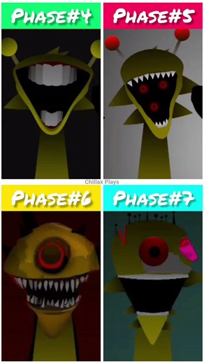 Incredibox Sprunki All Phases 4-7 Simon #incredibox #sprunkimod #shorts #games #gameplay #gaming