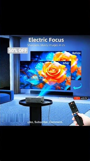 This 4K Smart Projector is a Game Changer! 📽️ (Lisowod 2026 Upgraded)