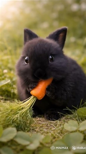 Cutest Black Bunny Ever 🖤🐰